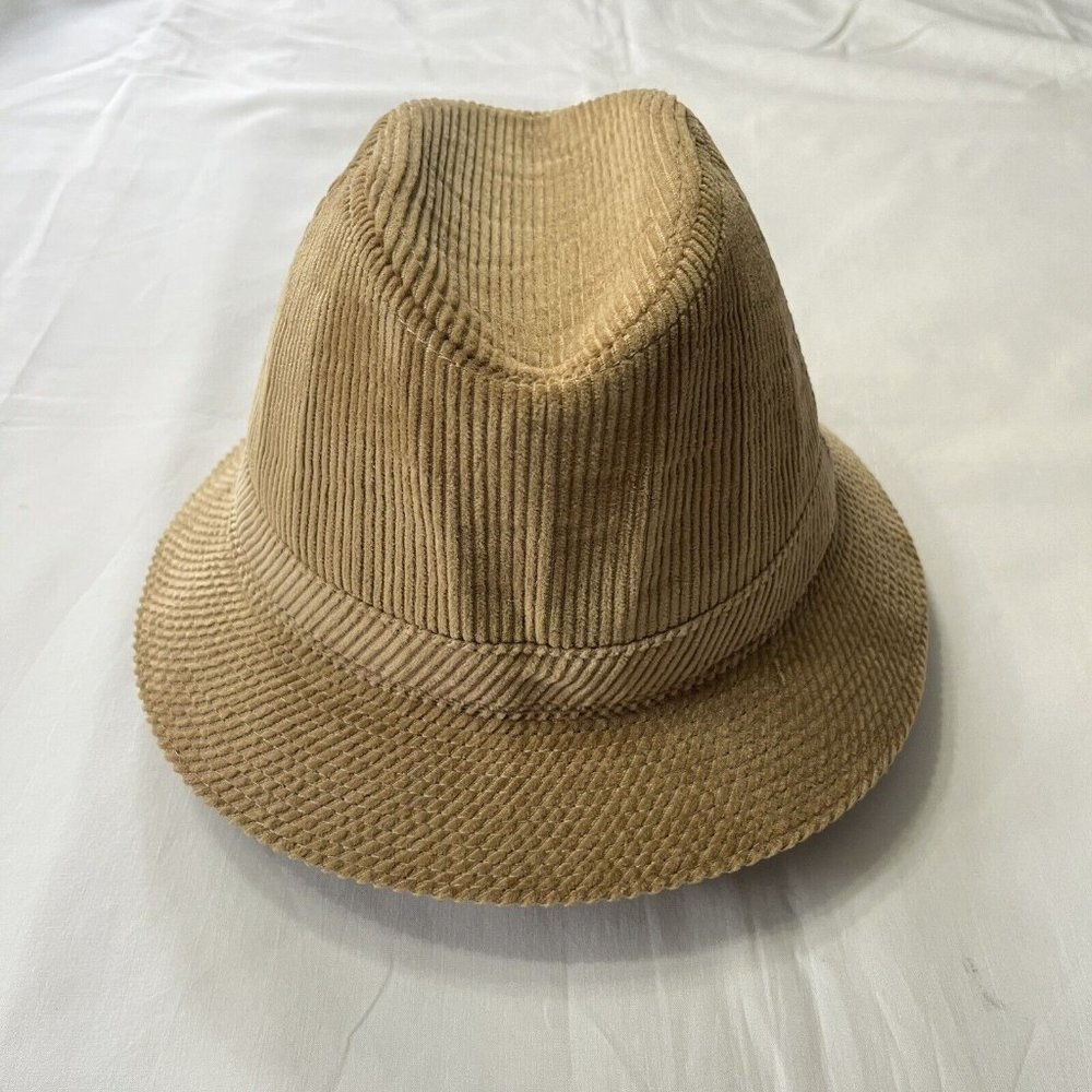 Arlin Tan Corduroy Bucket Hat Streetwear Vintage Small 6 3/4 - 6 7/8